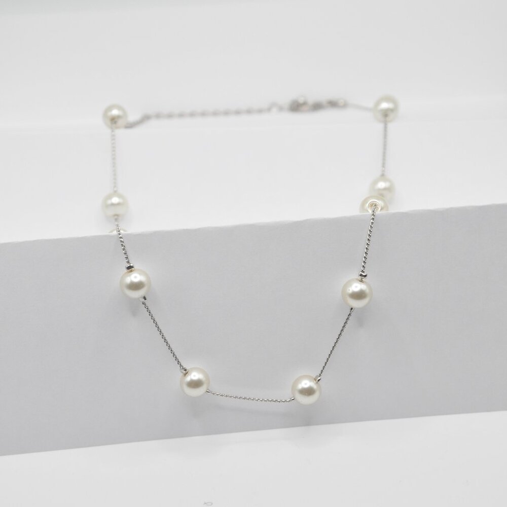 Faux Pearl Necklace